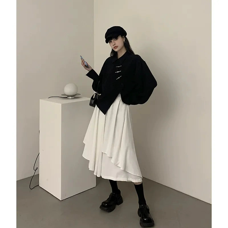 Брюки, вместительный комплект, стиль Lolita, свободный крой