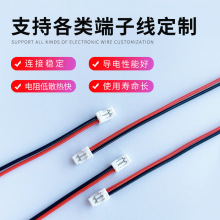 连接线02SR1.0-2无耳线束 1.0间距端子线家用电器线束端子连接线