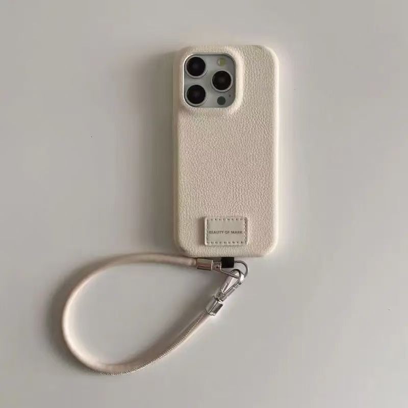 Simple Label Apple 16promax/15pro Drop-Resistant 12Pro Full Coverage 13PRO Phone Case 14PRO Fashionable