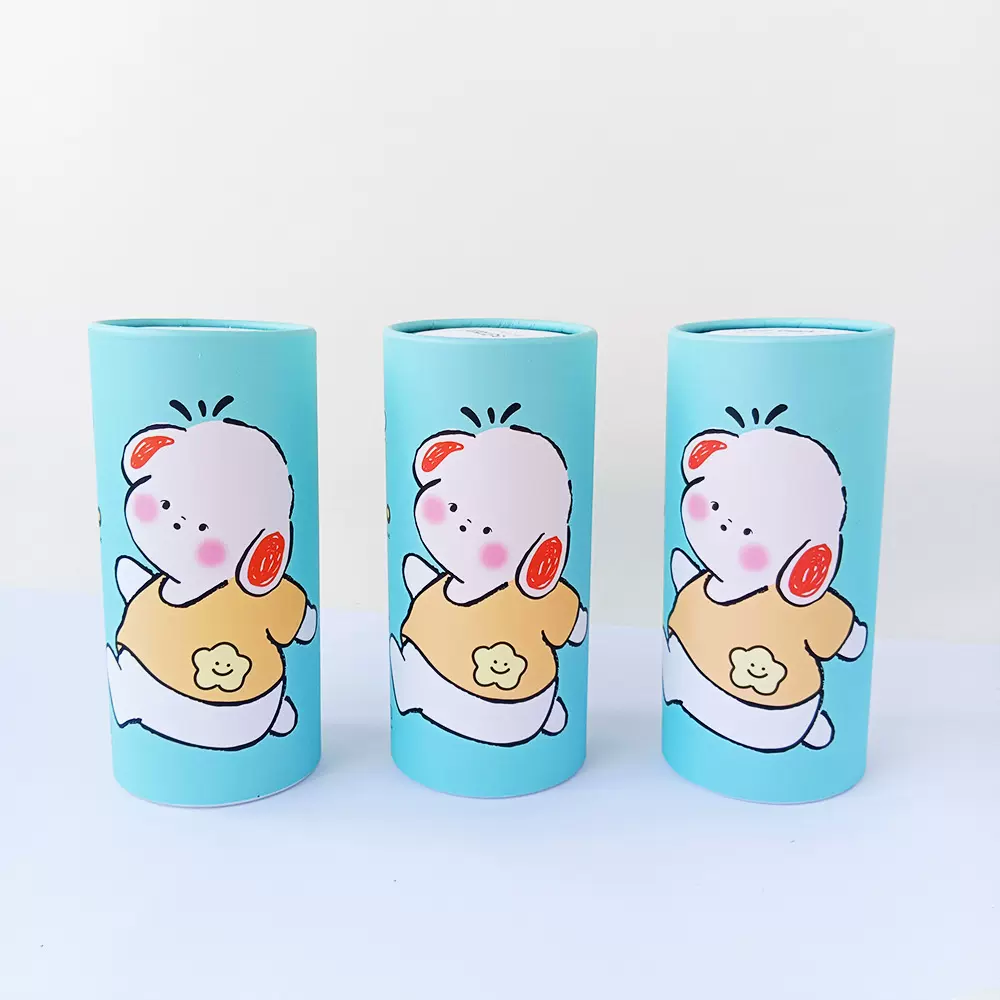 纸巾印花车载桶装抽纸巾印花纸巾车载筒抽纸巾40抽3层圆筒装纸巾