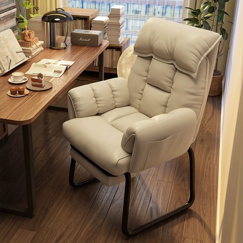 Computer Chair, Home Lazy Chair, Sofa, Gaming Chair, Bedroom Desk Chair, Reclining Chair, Long Sitting Chair, Dormitory Backrest Chair Wholesale