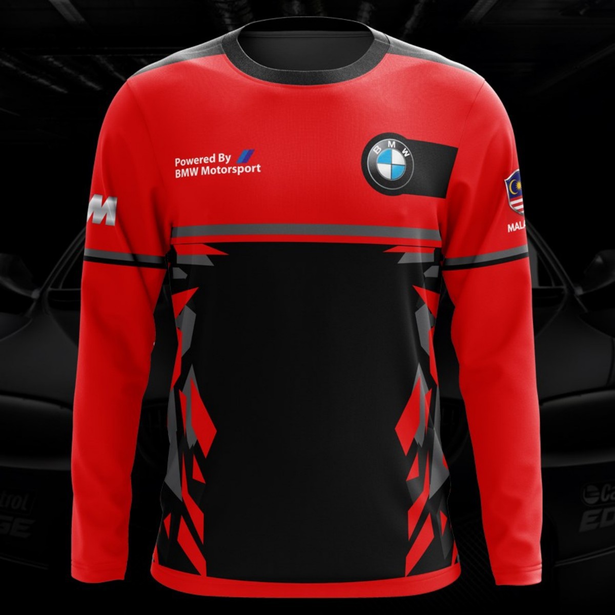 Foreign Trade New Racing T-Shirt Breathable and Comfortable Cycling Sports Short-Sleeved Quick-Drying Long-Sleeved Golf Polo Shirt