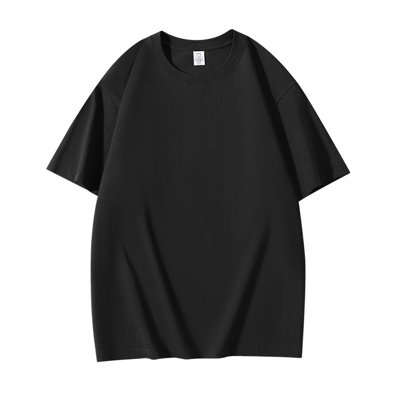 ロゴプリント付きピュアコットンラウンドネックTシャツ、ピュアコットン半袖クラスユニフォーム、文化シャツ、パーティーチームビルディングチーム作業服|undefined