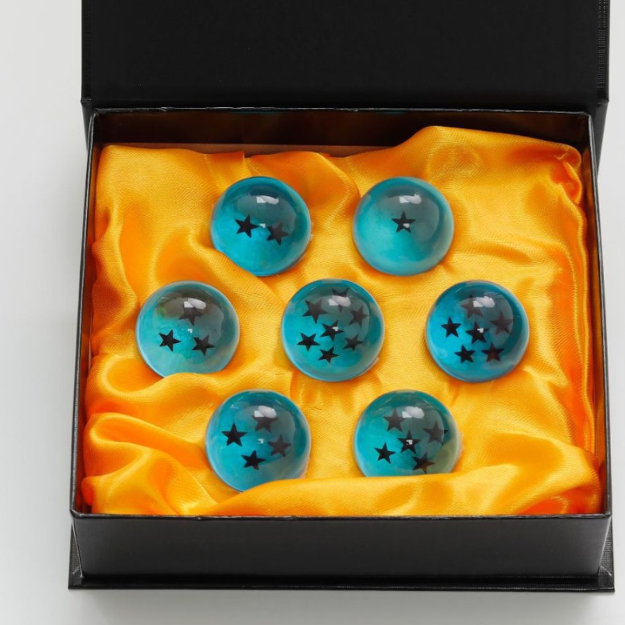 Suministro disponible de figuras de resina de Dragon Ball, adornos de bolas de resina, figuras de juguete de Dragon Ball de siete estrellas, regalos creativos.
