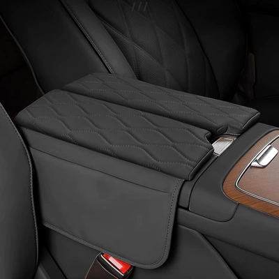 Armrest box pad Control Armrest Box Heightening Pad - xiangjie-s9-extreme-night-black