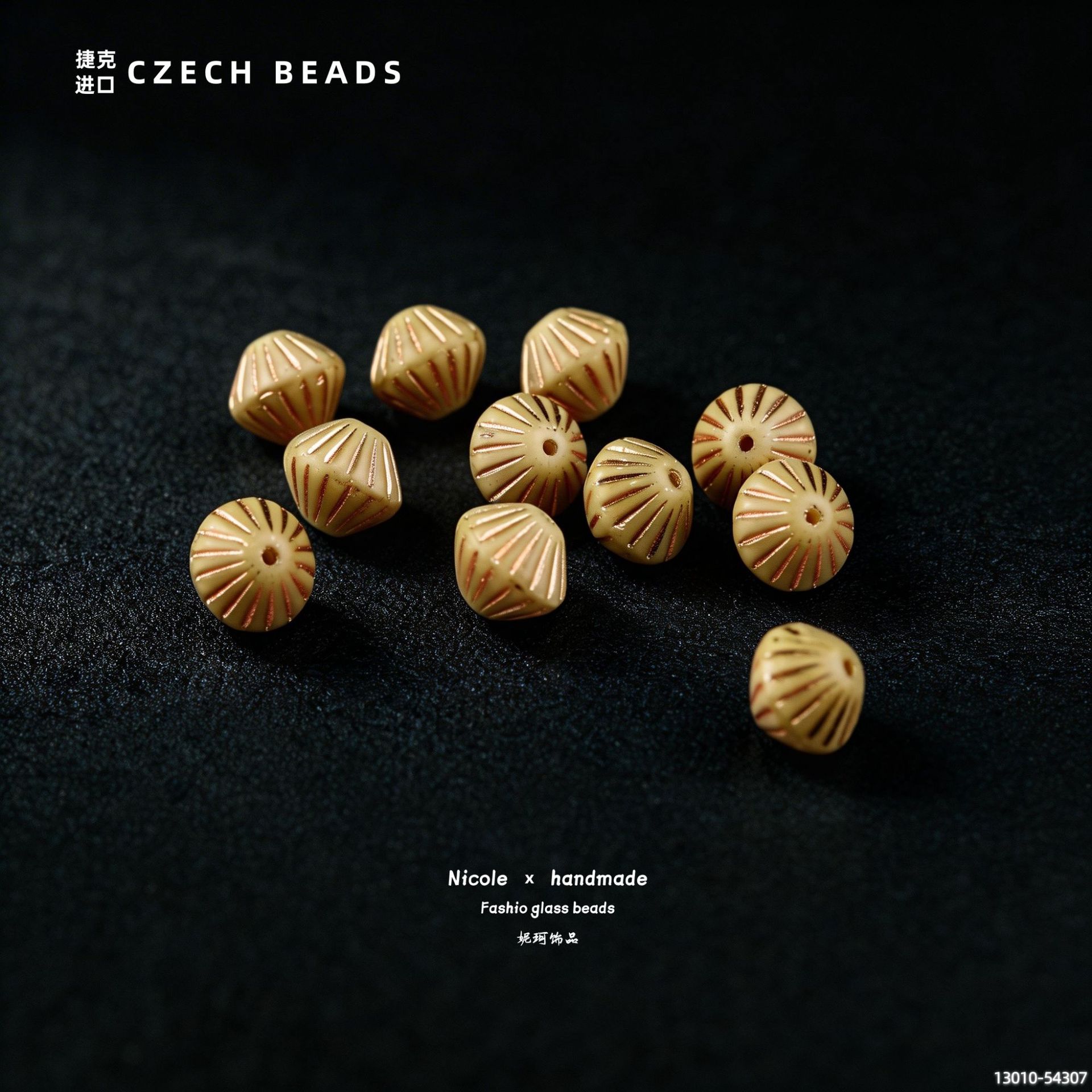 Importado Checo Baos Osha esmaltado linterna cuentas de mano 9mm accesorios de material DIY pulsera alrededor de 100 piezas image 5