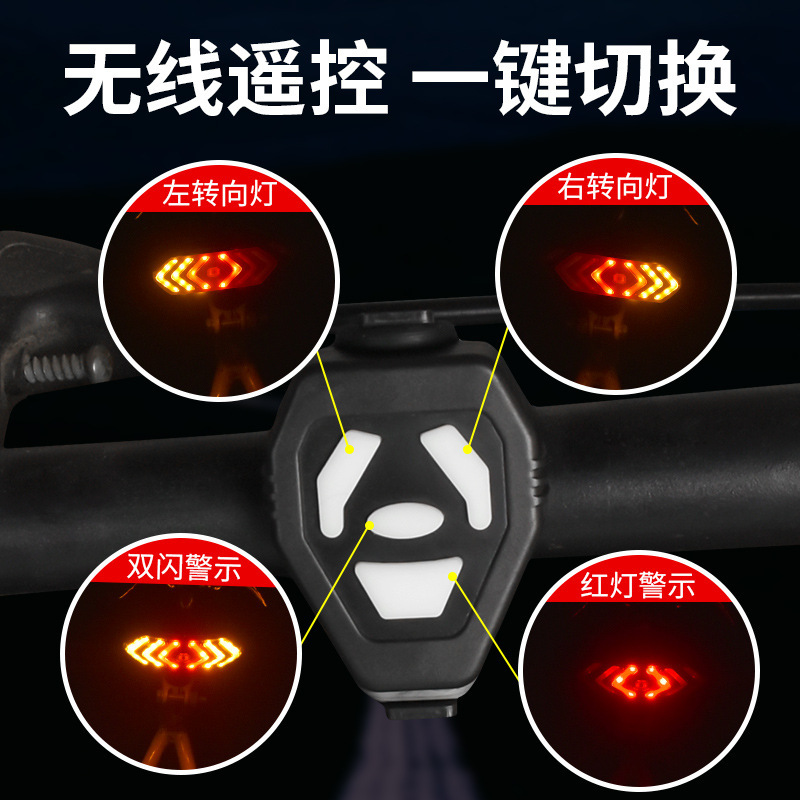Luces de advertencia para cascos de motocicleta Luces traseras de seguridad intermitentes de bicicleta eléctrica Luces LED recargables para ciclismo de montaña