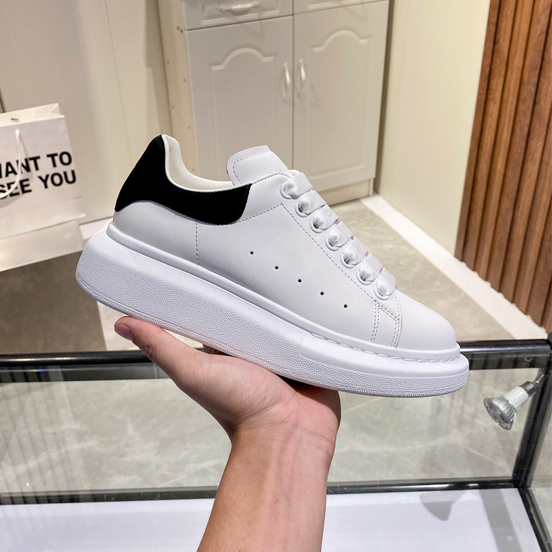 Zhuomilu McQueen white shoes women's wholesale platform all-Match platform shoes hidden height increasing leisure sports couple men's board shoes