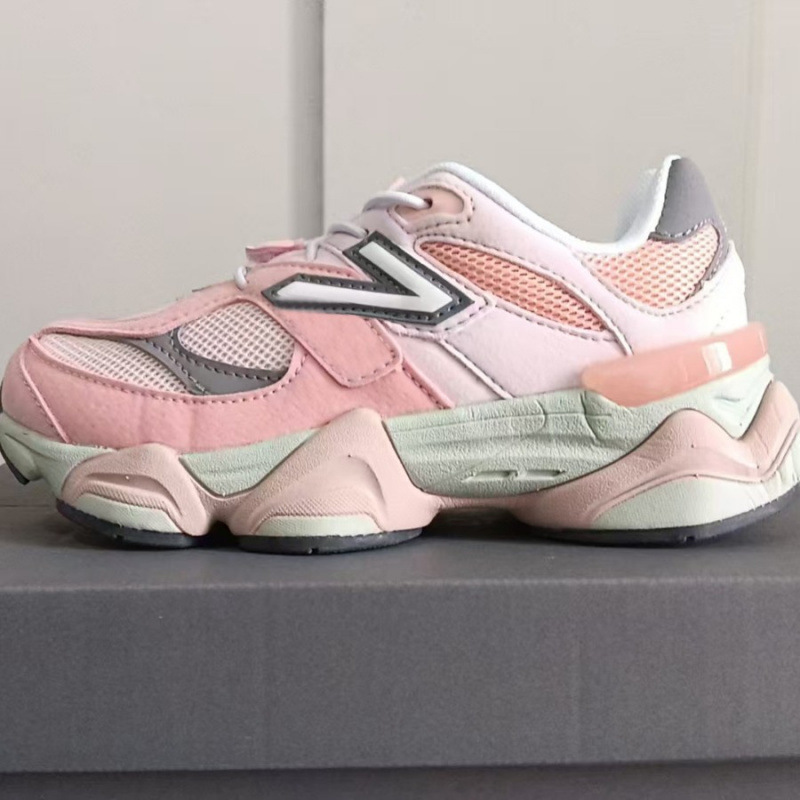 Putian Summer NB9060 Children's Elastic Strap Dad Shoes for Boys and Girls, Running Shoes, Non-slip, Lightweight, Breathable
