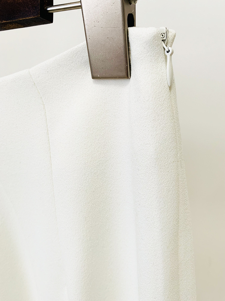 GraceChic GraceChic 2025 New European American Style Ostrich Real Feather Perm Rhinestone Green Fruit Collar Blazer And Trousers Set_voghion.com