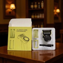 适用于飞利浦小T刀QP2520剃须刀6510 6523 2523 2630 2527刀头梳