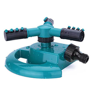 360 degrees large three-fork rotary sprinkler lawn irrigation sprinkler garden Garden Vegetable Garden gardening irrigation tools