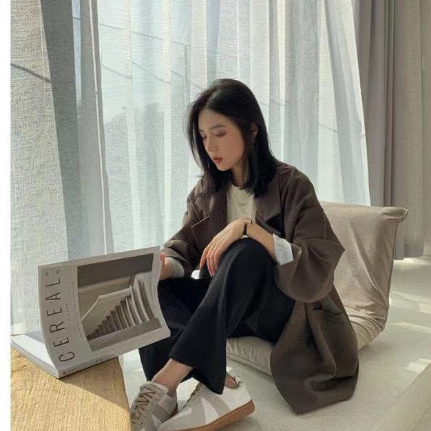 西装外套女春秋短款韩版英伦风设计感小众小个子休闲网红西服爆款|undefined