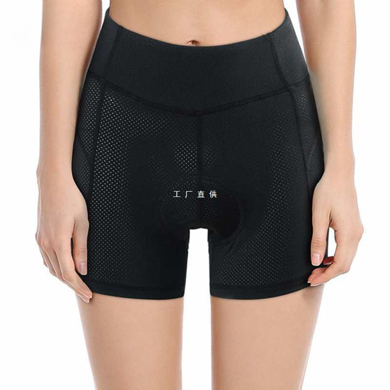 Mountain Bike Women's Silicone Cushion Panties Road Bike Quick-drying Riding Pants Sports Fitness Riding Shorts