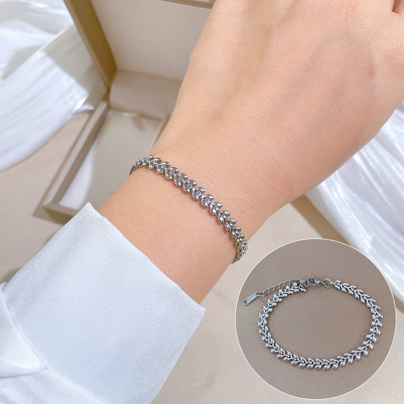 Minimalistisches Ährenarmband Für Damen Retro Stil_voghion.com