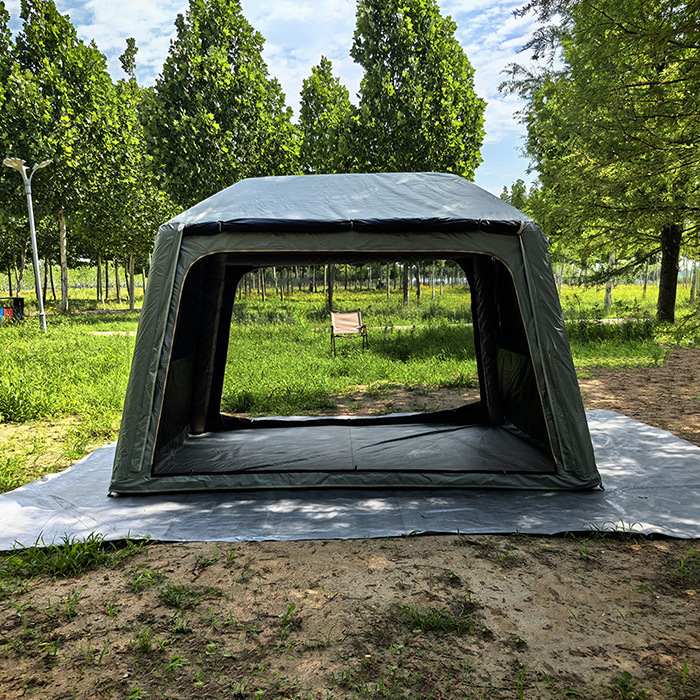 Outdoor Camping Picnic Inflatable Tent Camping Portable Family Play Installation-Free Inflatable Tent Ready-Made Ridge Hut