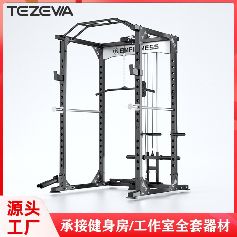 TEZEWA equipo comercial tipo marco sentadilla push-up marco pórtico especial gimnasio pequeño dispositivo de entrenamiento integral de pájaros