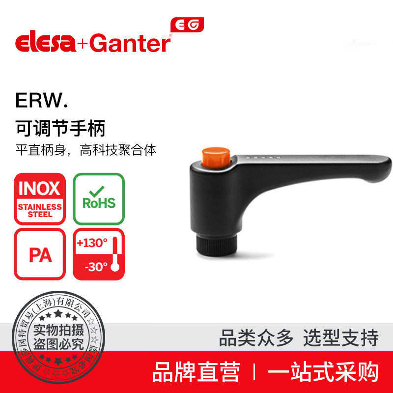 Elesa Ganter伊莉莎冈特 ERW. 可调节手柄 平直柄身（1）