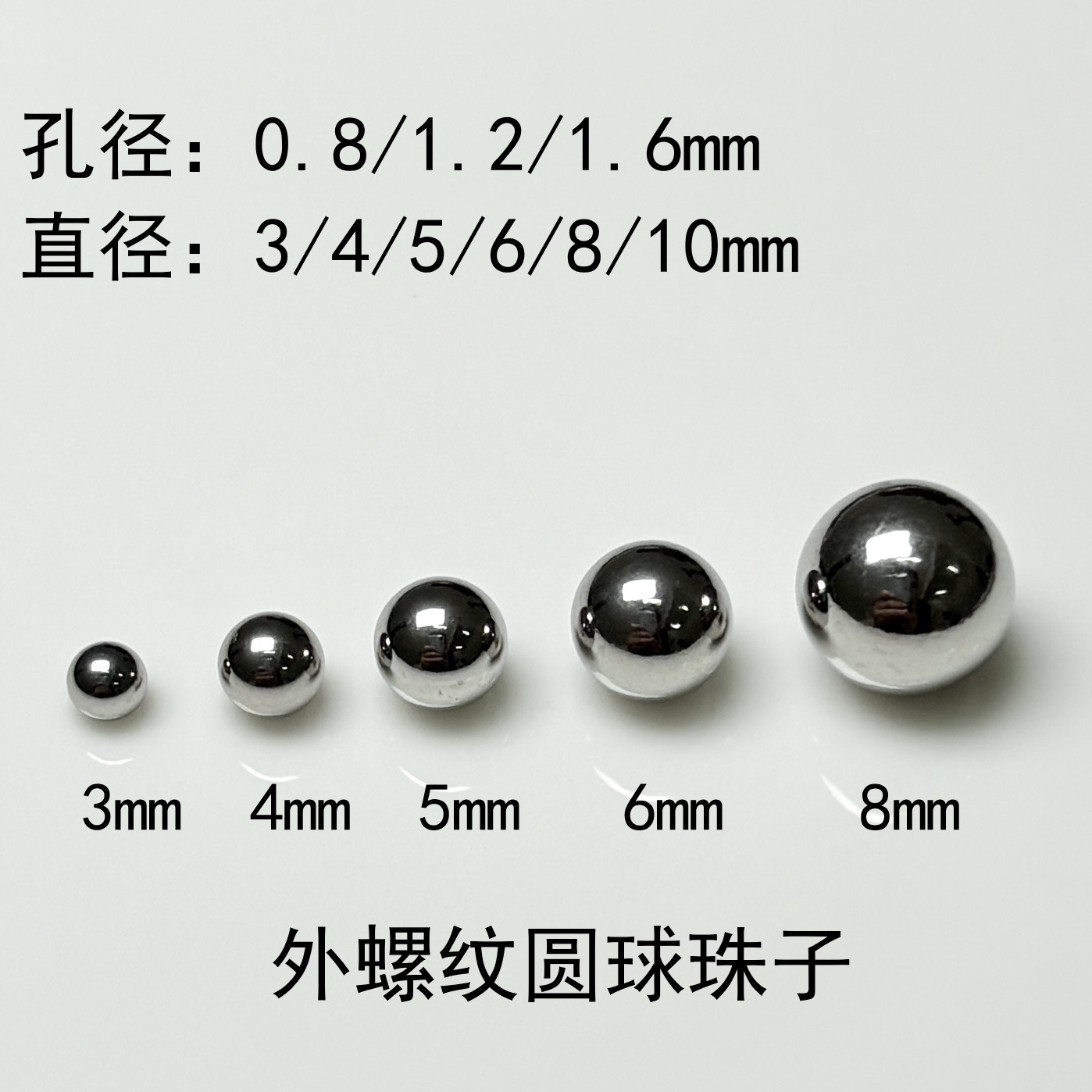 Pointed labret stud close-up product detail