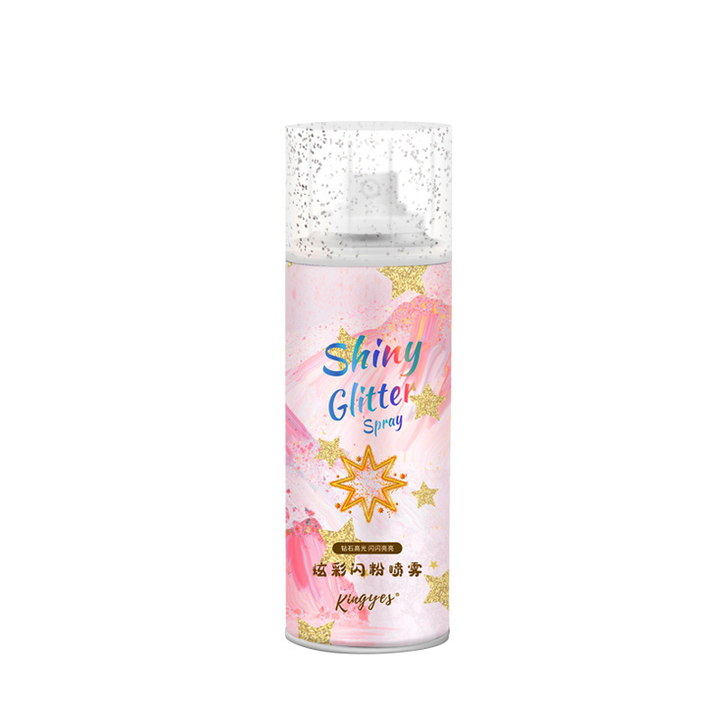 polvo brillante spray cos clavícula ropa cabello cuerpo de alto brillo fijación brillante fijación de estilo duradero
