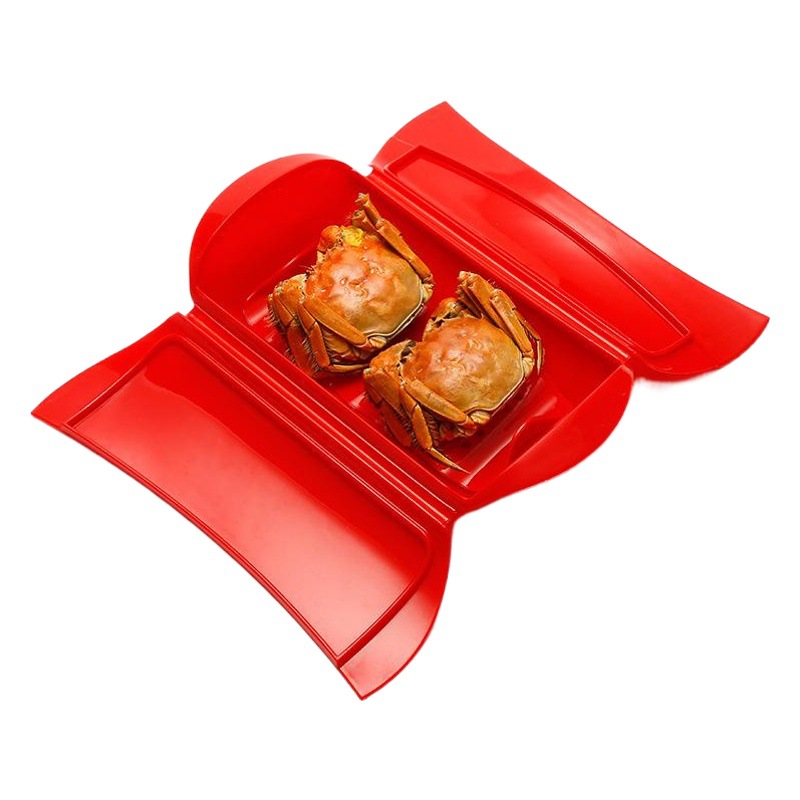 En stock gadget de cocina creativa de silicona al vapor de silicona tazón de pescado de silicona vapor horno microondas con tapa de silicona vapor al por mayor