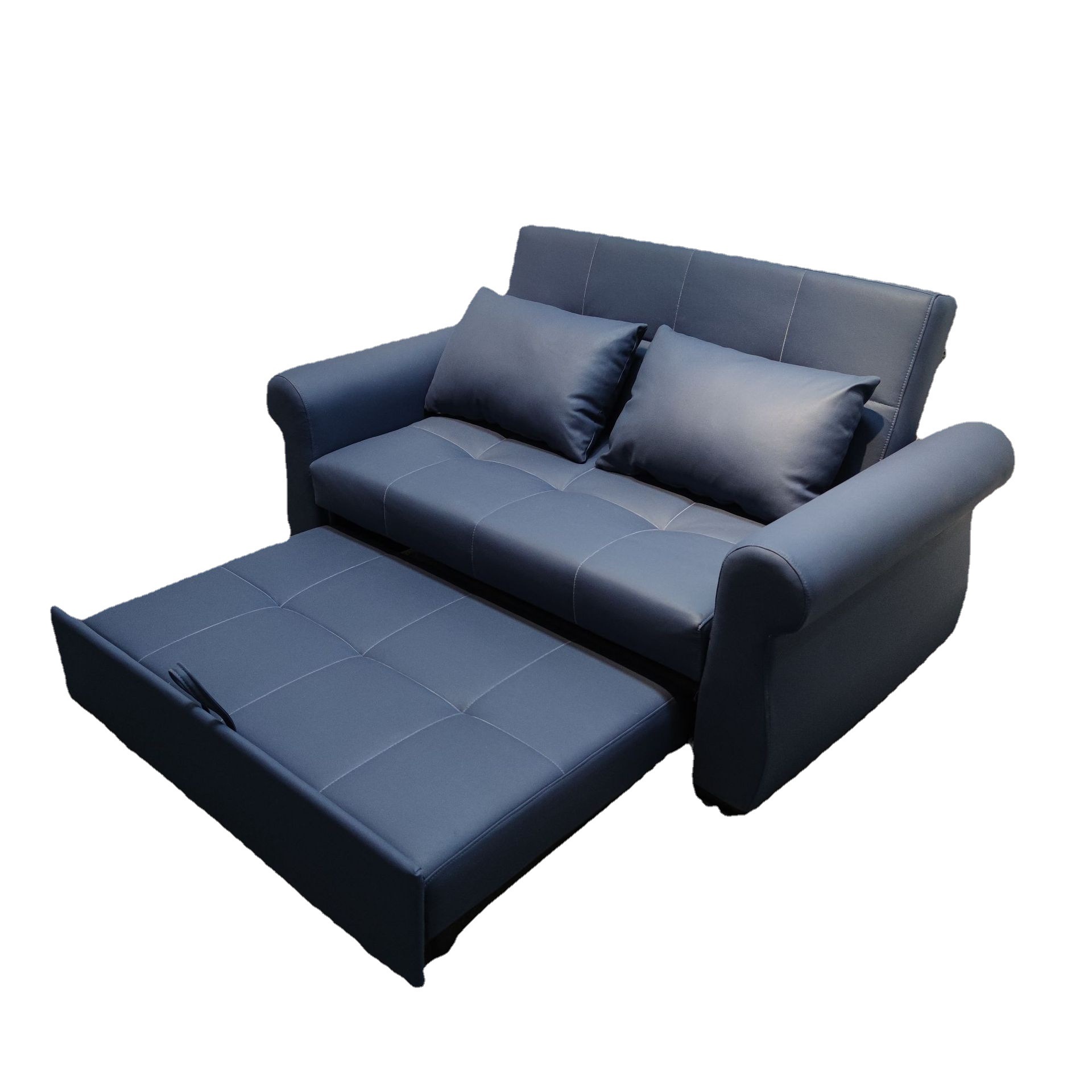 Sofá cama plegable multifuncional de casa pequeña para apartamentos de sala de estar de doble uso sin lavado tecnología de peinado de tela