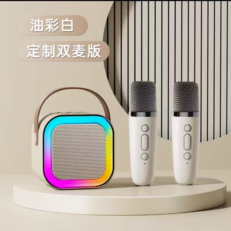 K12话筒音响麦克风家庭KTV套装无线蓝牙儿童户外露营音箱一体唱歌|undefined