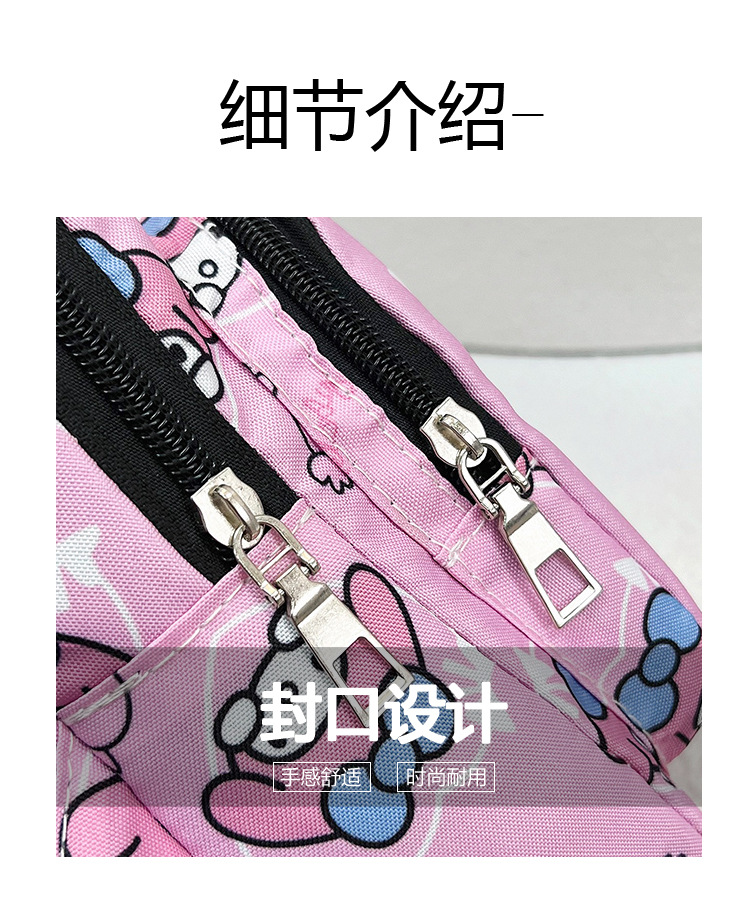 New children's chest bag, cartoon bag, printed canvas bag, cute baby coin purse, fashionable boys' and girls' crossbody bag undefined