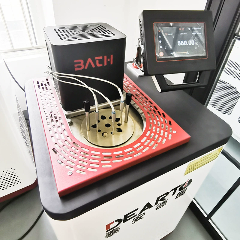 180 ~ 560 ℃ Интеллектуальный сенсорный экран Автоматическая соль Автоматический контроль температуры высокотемпературный прецизионный солевой резервуар DTW-560