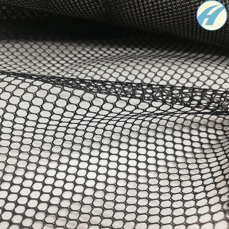 网眼布厂家供应全涤纶箱包网布洗衣袋网布六角网A002