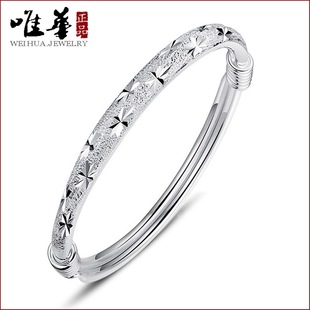 Weihua round star bracelet silver plated fashion fashion temperament women's bracelet factory direct wholesale