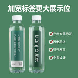 工厂直营瓶装水定制logo小瓶装360毫升展会招待水网红定制饮用水