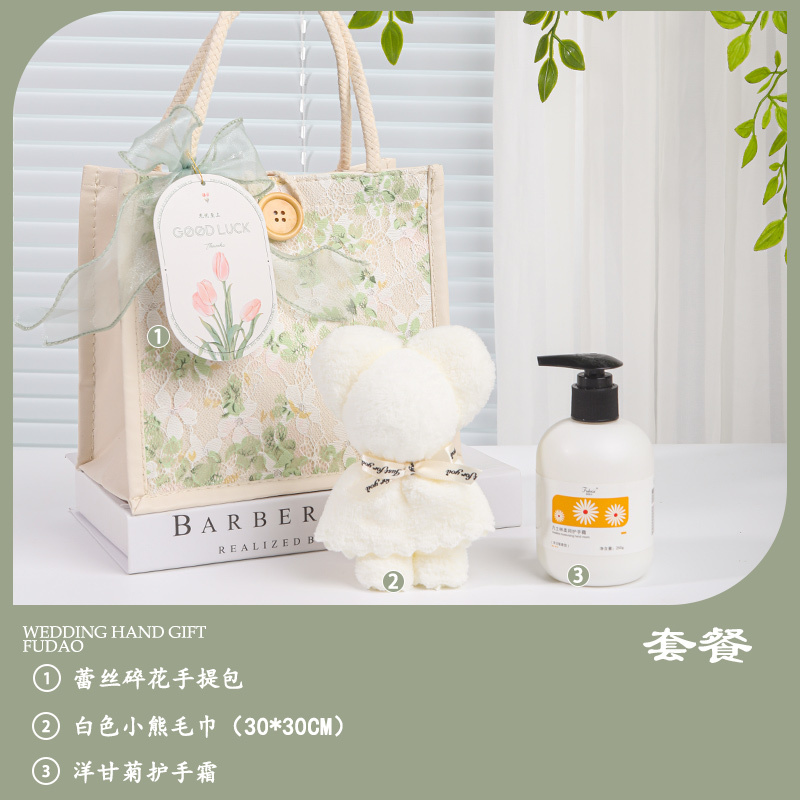 实用伴手礼小礼品公司开业团建活动生日周岁结婚满月手提袋可印LO|undefined