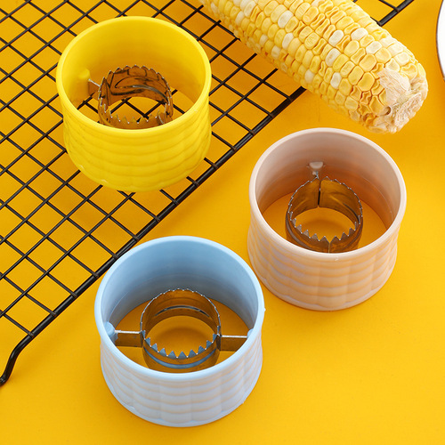 Rotary corn peeler household corn peeler creative corn kernel separator artifact vegetable kitchen gadget