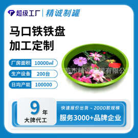 大号果盘 果盘铁盘印花 马口铁茶盘  金属盘