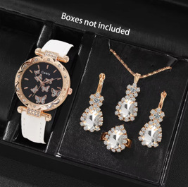 화이트 + 화이트 다이아몬드 액세서리