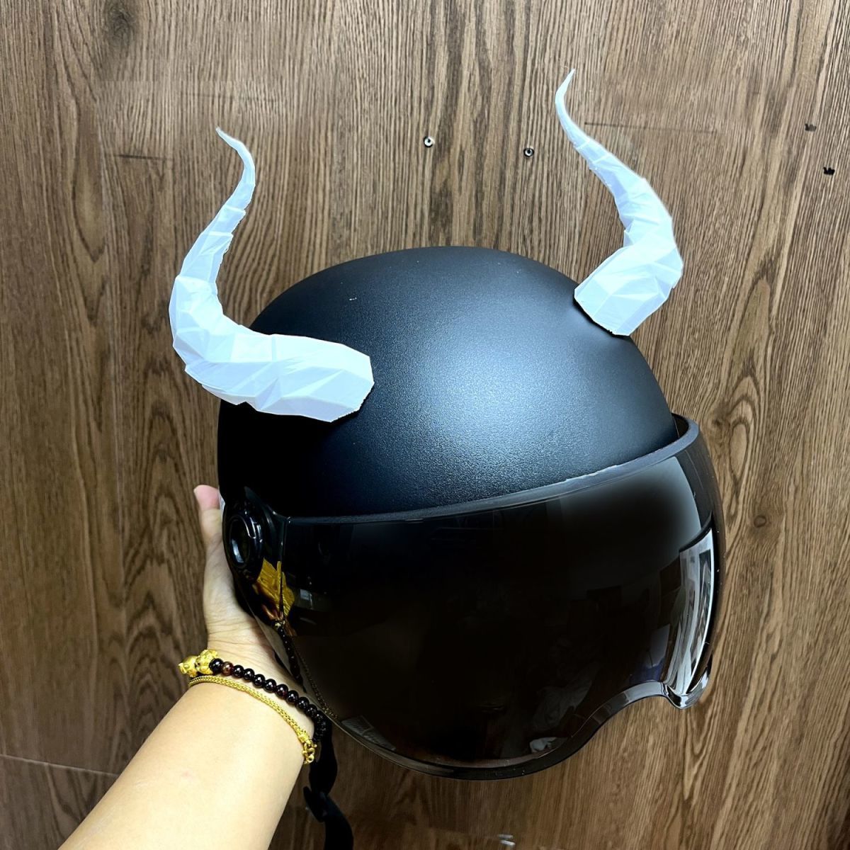 Original product helmet devil horn decoration modification accessories DIY gadget for motorcycles and electric vehicles, cool and unique