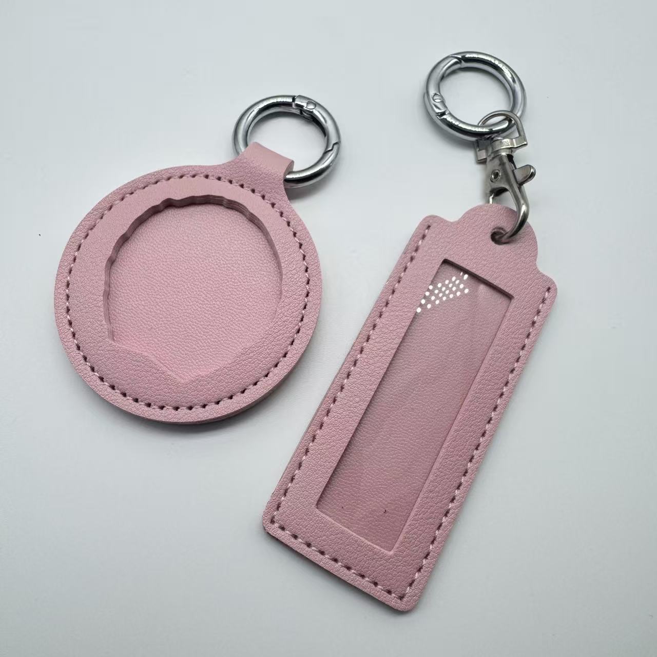 专属姓透明保护套pu钥匙扣送朋友挂件礼物其他收纳用品收纳整理