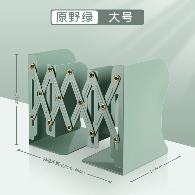 Extracting book stands with a pen holder bookshelf integrated desktop storage frame student baffle folding fixed book standing shelf