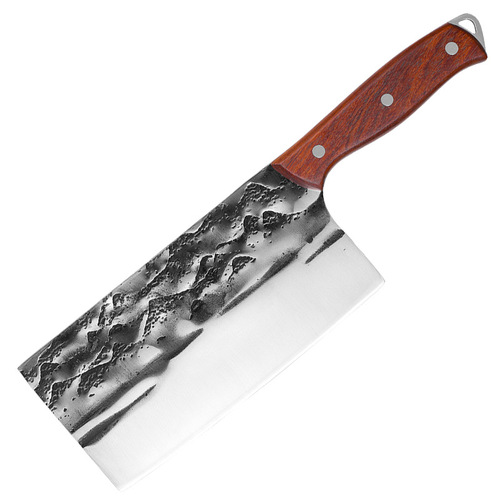龙泉菜刀厨房家用斩切两用刀切菜切片刀厨师专用纯手工锻打斩切刀
