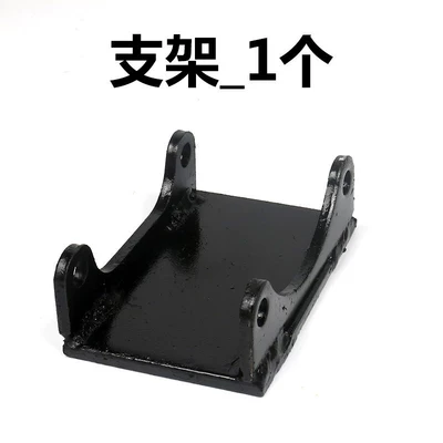 Car air conditioning modification kit 12v for large trucks, excavators, loaders, harvesters, with additional belt for 24v vehicle cooling (Automotive air conditioning) - 1-bracketsemi-finished-product-for-welding-use