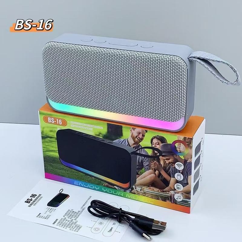 2025新款BS16蓝牙音箱低音炮手提桌面音响户外便携式蓝牙小音响|undefined