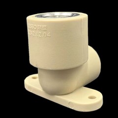 Unilock gray PPR ribbed elbow with socket internal thread elbow Unilock white PPR internal tooth elbow