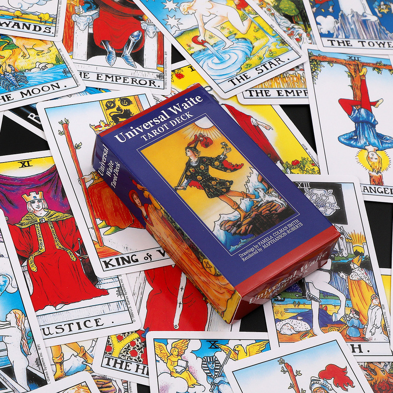 The Popular Classic Tarot Cards, Smith-West Tarot Cards, Beginners' Introduction to West Board Games, Complete Set