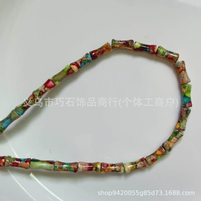 Spacer Beads, Semi-finished DIY Jewelry — Zərgərlik ara hissələri - 513mm-bamboo-joint