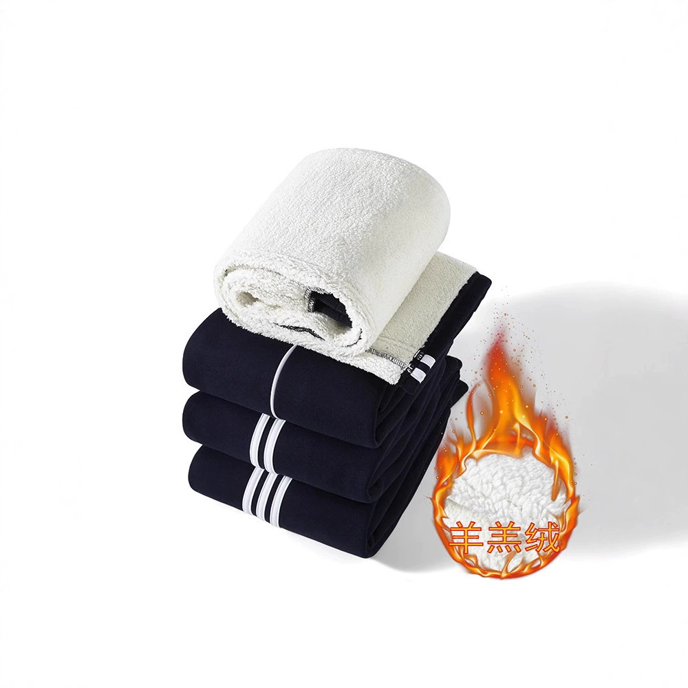 [Коллекция] Зимние бархатные толстые школьные брюки