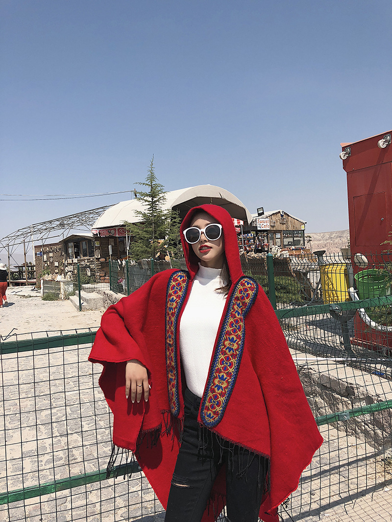 民族风披肩女 3