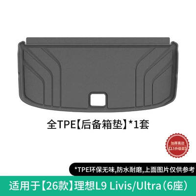 the Ideal L9 Livis/Ultra Car, Modelə uyğun ayaqaltı - 26-ideal-l9-livisultra-trunk-mats-open-hole