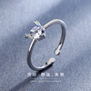 Fashionable classic ring for St. Valentine's Day, Korean style, simple and elegant design, Birthday gift, wholesale