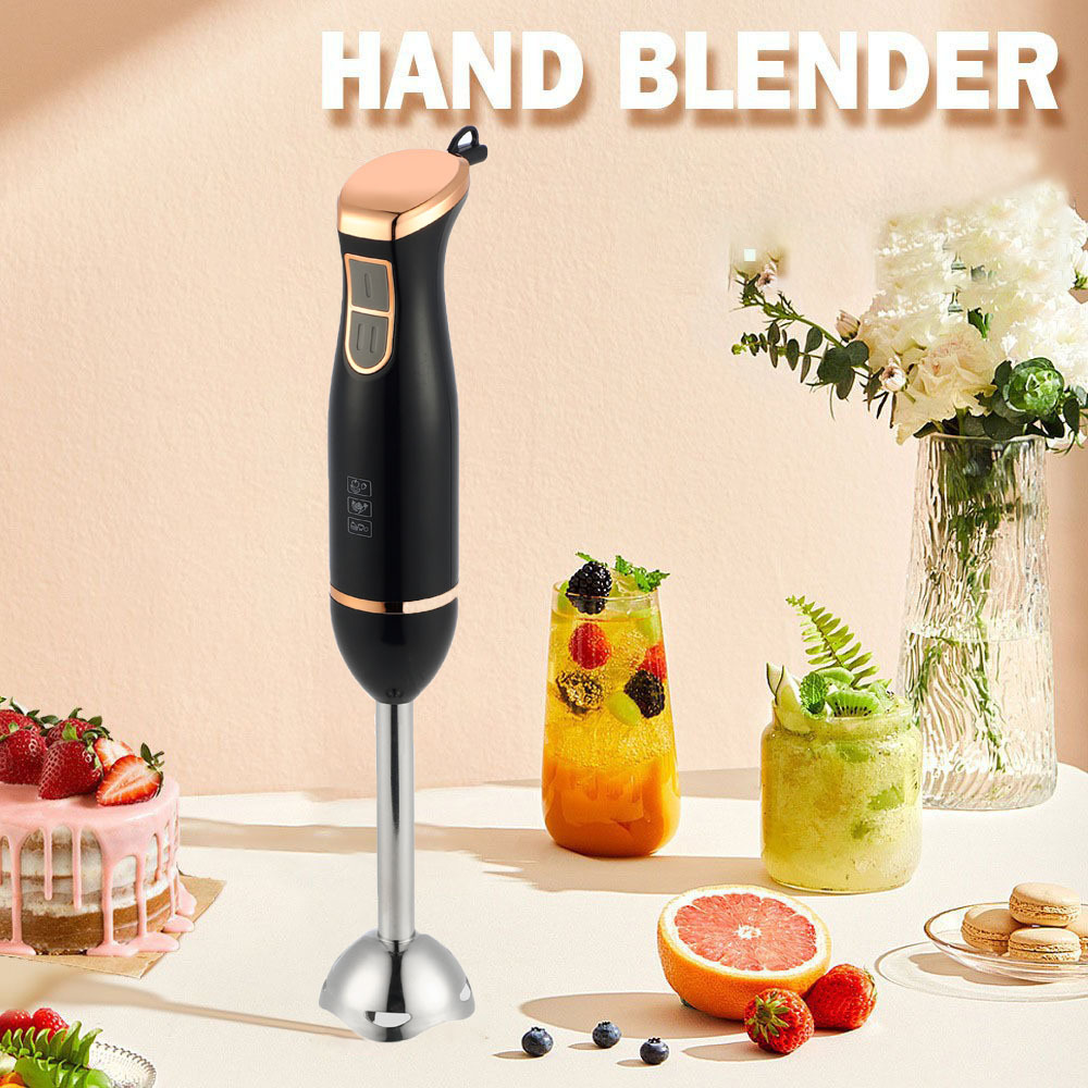 Transfronterizo 400W máquina de cocina de mano mezcladora eléctrica de cocina doméstica máquina multifuncional para batir huevos y exprimir jugo